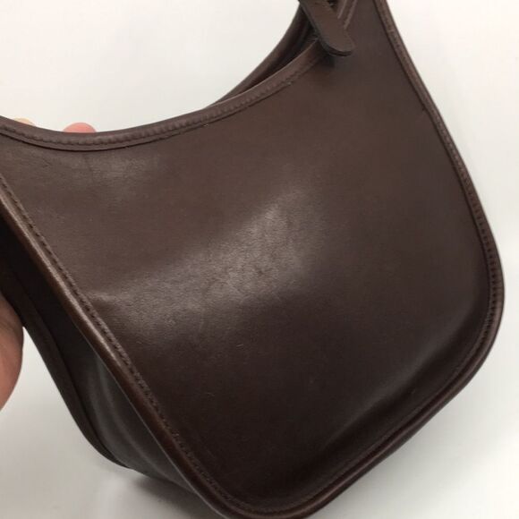 Vintage Coach 9950 Janice’s Legacy Style 9950 Mahogany glove tanned leather - Picture 7 of 17